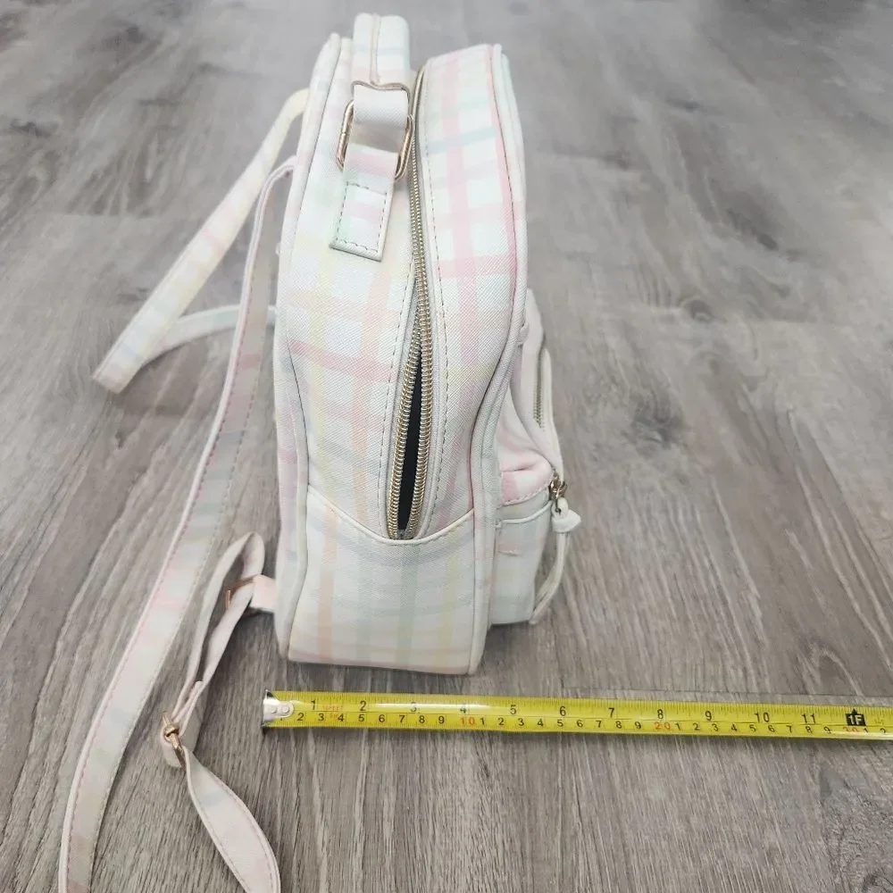 Multi-Color Under One Sky Women's Small Backpack Bag Zipper Pockets Strap Handle - Picture 13 of 13